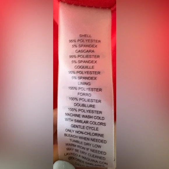 Vince Camuto Plus Printed High-Neck Fit & Flare Dress Women’s size 16W - Picture 6 of 6